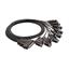 Moxa CBL-M68M9x8-100, Black C/100cm w/Bag